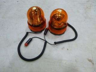 (2) Magnetic Amber Beacon (A1)