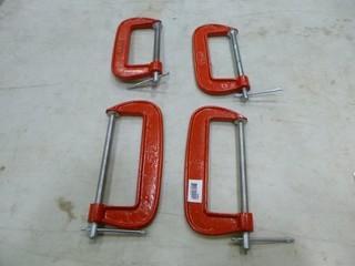 (2) 5" Clamps, (2) 6" Clamps (A1)