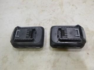 (2) Maximum 20 Volt Batteries (A2)