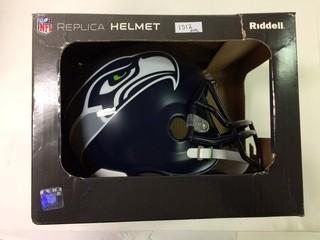 Seattle Seahawks - Replica Helmet Licensed NFL Product By Riddell - Full Sized - New In Box.