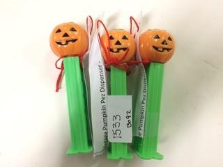 Pumpkin Head - Pez Dispensers 3 - Pumpkin Head Dispensers - 1985.