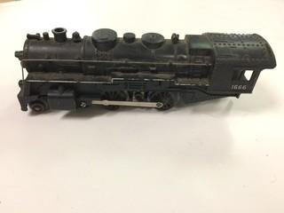 Lionel 1666 - Steam Locomotive 6.2 /Die Cast Steam Locomotive - Black - 9.5".