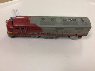Santa Fe 1095 Locomotive Marx - 'O' Gauge 1095 Santa Fe F-3 Power.