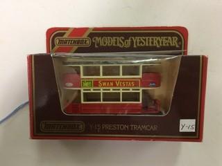 1900'S Y-15 - Teamway Preston, Matchbox 'Models Of Yesteryears' Series.