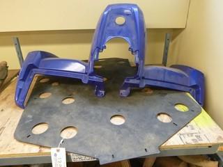 Polaris Side By Side Skid Plate And ATV Front Fender