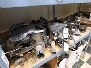 Qty Of Exhaust Parts, A-Arms, Brake Lines And Ignition Coil To Fit Gen 1 Can-Am Outlander