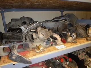 Qty Of Misc Polaris Sportsman Parts Includes: Front Diffs, Clutch Covers And Crank Shaft