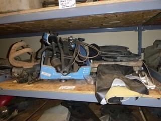 Qty Of Misc Polaris Parts, Rods, Seats And RZR 900 First Exhaust