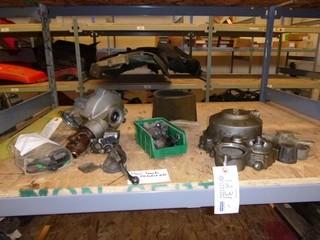 Qty Of Misc Yahama Parts And 450 Kodiak Diff