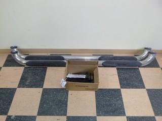 2005-2010 Dodge Ram Quad Cab Tech Tube/ Side Step C/w Brackets And Install Kit