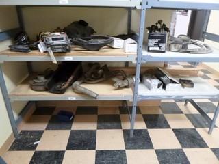 Qty Of Misc Chev Parts C/w Cassette And CD Deck