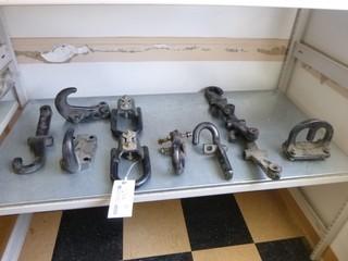 Qty Of Misc Tow Hooks, Chevy, Dodge, and Ford.