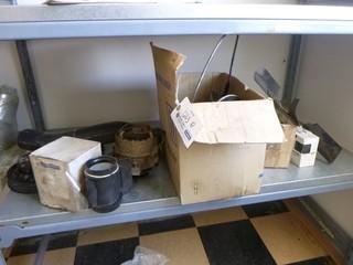 Qty Of Misc Parts, Pulleys And Air Cleaning System Parts