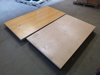 (1) 62in X 34in X 5in And (1) 55in X 35in X 6in Carts/Trolleys