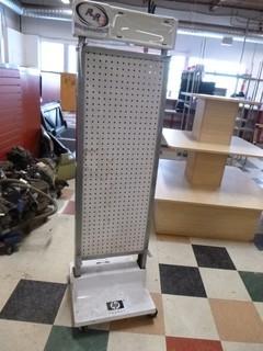 Approx. 18in X 19in X 61in Portable Display Stand
