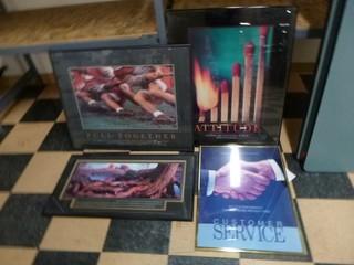 Qty Of (4) Framed Pictures