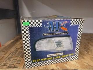 Ford Mustang Clear Corner Lens. PN: 40.3040.CL