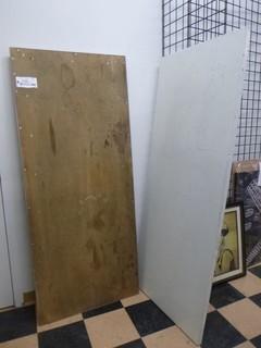 (2) 73in X 30in X 30in Tables W/ Folding Legs