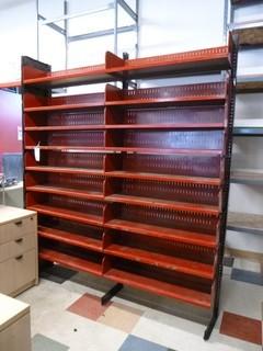 74in X 15in X 87in 18-Shelf Storage Unit