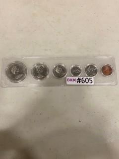 (1) 6 Pc Set 1984 Canada Coins