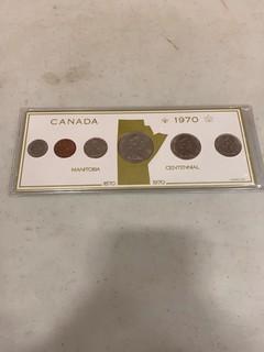 (1) 1970 Canada 6 Coin Set