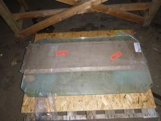 Qty Of Misc Glass Pieces/Shelving, Various Sizes/Shapes