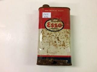 Esso 1 Quart Tin