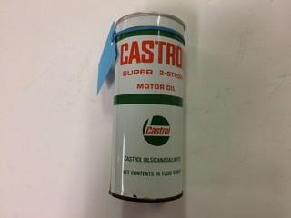Castrol - 16 Oz Super 2-Stroke Motor Oil.