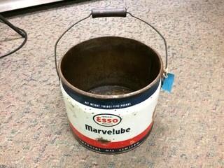 Esso - Marvelube Grease Pail 25 Lb. Grease Pail - May 24, 1952.