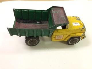 Hubley Mighty Metal Dump Truck - 11.5" Long.