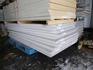 (10) NEW Wood Doors, 80" x 36" x2", With Styled Surfaces
