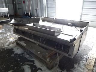 Stainless Steel Cooktop Grill,  60" x 32" 