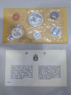 (1) Package 1967 Canada Proof-Like Coin Set (B1)