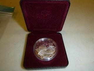 (1) 1996 Canada Silver Dollar (B1)