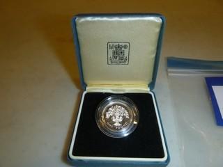 (1) One Pound British Silver Coin (B1)