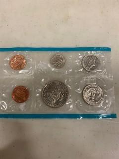 (1) Set Of 1972 USA Double Penny Coins