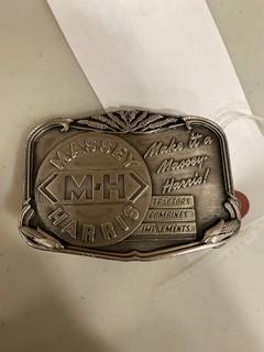 Massey Harries Limited Edition No. 822/5000 Belt Buckle