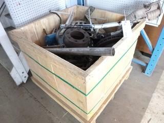 Misc Scrap Steel W/ Bin / Crate