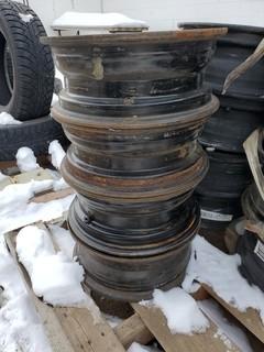 (4) Steel Rims, 4 Bolt Pattern 4x108, Used