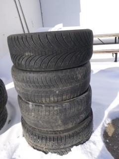 (4) Used 17" Tires w/ Rims, Dual Bolt Patterns 5x114.3