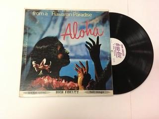 Aloha, From a Hawaiian Paradise Vinyl.