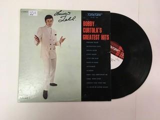 Bobby Curtola's Greatest Hits Vinyl.