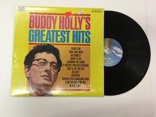 Buddy Holly, Greatest Hits Vinyl.