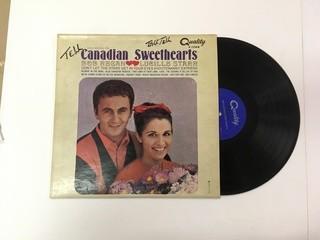 Canadian Sweethearts, Bob Regan & Lucille Starr Vinyl.