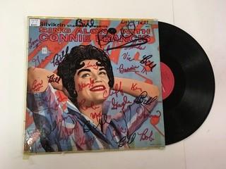 Sing Along With Connie Francis Vinyl.