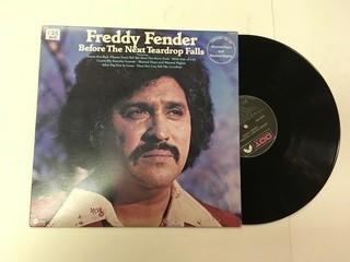 Freddy Fender, Before The Next Teardrop Falls Vinyl.