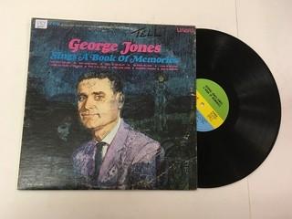 George Jones, Sings A Book Of Memories Vinyl.