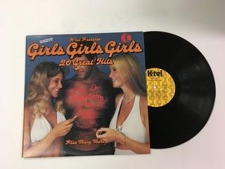 Girls Girls Girls, 20 Greatest Hits Vinyl.