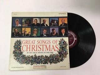 Great Songs of Christmas, Album Four Vinyl.