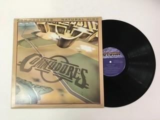 Motown, "Natural High" Commodores Vinyl.